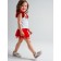 Set for the girl PlayTode: T-shirt and skirt-short, height 80 cm