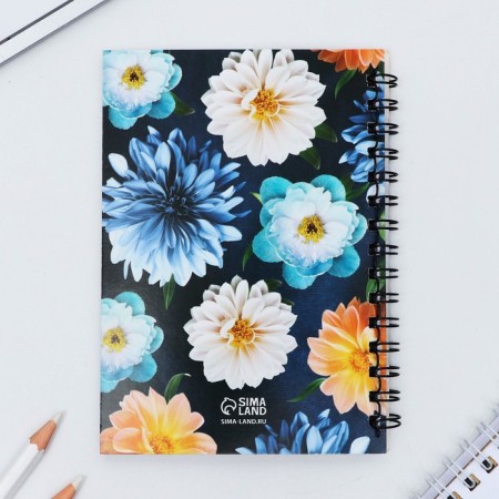 Set "Golden Teacher": Notepad A6, 60 liters. magnetic bookmarks and pen-7