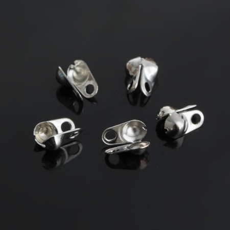 Container, color silver, 3.2 mm (set 20 pcs.)