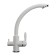 Mixer for the kitchen Ulgran U017-341, two-wound, ultra-white color