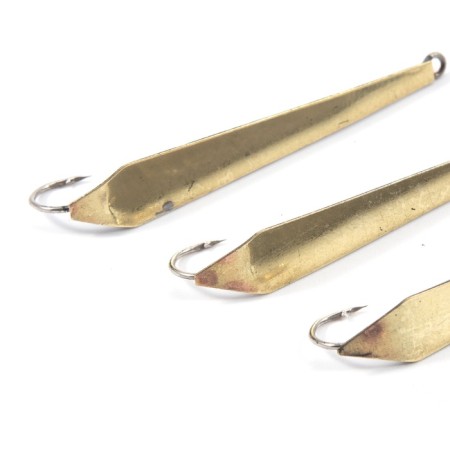 Vertical spinning "Yaman" catchy, size 45 mm, 3 g, brass color-2