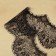 Lace cilia, 110 mm × 9 ± 0.5 m, in Bobin 3 pcs 3 m, black color
