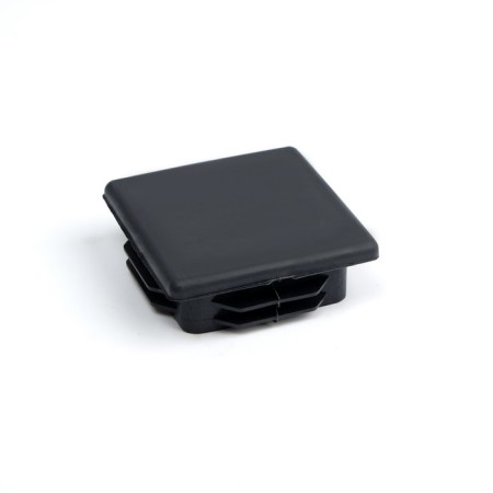 Internal plug 50x50 mm, universal, black