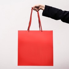 Packet for cake, 40 x 40 x 40cm, red, 1 pcs