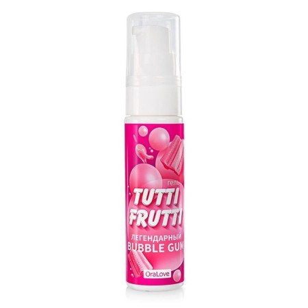 Gel-lubrication Tutti-Frutti Babb Gam, water-based, edible, 30 ml