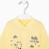 Nursery blouse, yellow color, height 68 cm
