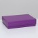 The box is folding, lilac, 21 x 15 x 5 cm