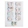 Magnetic tablet training with cards, 18 cards