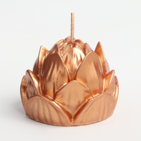 Figure candle "Lotus", 6.6x6.5 cm, bronze, in the box-4