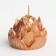 Figure candle "Lotus", 6.6x6.5 cm, bronze, in the box