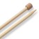 Sleeps are straight, bamboo, 6.5 mm/33cm, 2 pcs