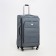 Big suitcase 28 ", lightning department, code castle, 4 wheels, outer pocket, gray color.