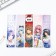 A set of cardboard bookmarks with hints, 5 pcs "Anime"