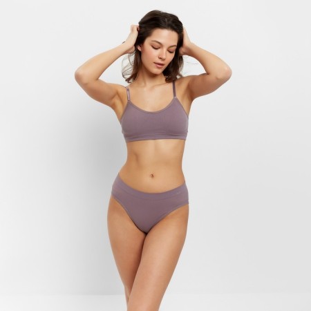 Female set (top, panties), dark purple color, rr 42-44