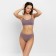 Female set (top, panties), dark purple color, rr 42-44