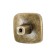 Pen Elegant button, ceramic, bronze color