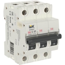 Circuit breaker automatic IEK AR-M10N-3-C032 3P, 32A,