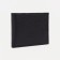 Male purse on the button, for bills, for cards, black color