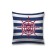 Decorative pillowcase "Hitching with stripes", on a zipper, size 45x45 cm
