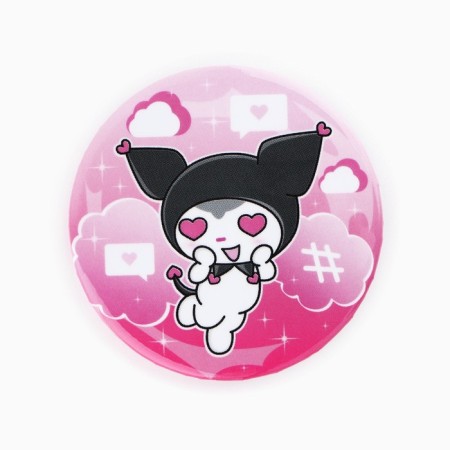 Supply icon "Kuromi with hearts", d = 56 mm-1