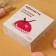 Form for mousse desserts and baking konfinetta "hemisphere", silicone, 19.4 × 8 cm, d = 16 cm. Color white