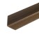 Corner 30*30 2.7 m walnut (two -steor)