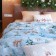 Bed linen "Ethel" 2 joint venture winter magic 175*215 cm, 200*220 cm, 70*70 cm - 2 pcs