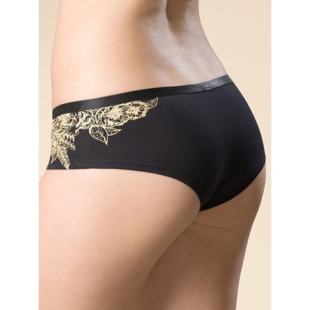 Female cowards, size 46, black color-1