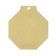 Prize medal "1 place", d = 5 cm., Golden color