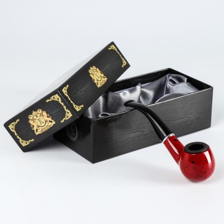 Tobacco smoking pipe "Commander", classic, L-14 cm