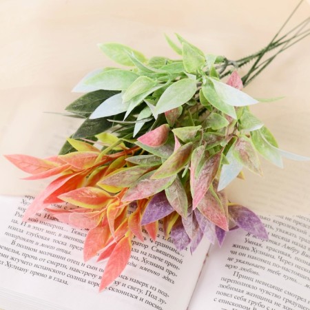 Bouquet "Elocated petals" two -tone, 15 cm (price for 1 pc, packing 5 pcs) mix-2