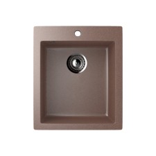 Мойка кухонная Ulgran U404-307, 495 х 420 мм, цвет терракотовый