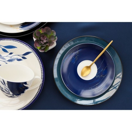 Service Tea porcelain shade Ternura, 12 items: 6 cups 250 ml, 6 saucer d = 15 cm-12