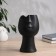 VAZ Coramics Table "Pietro" Kiss, 26x12 cm, black