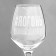 A glass for the wine "#Yaogon", engraving, 350 ml
