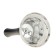 Metal bell, desktop call "Shine", 12 x 6.5 cm, silver