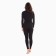 Female thermal underwear (jumper, leggings), black/blue color, size 42