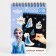 Notebook-gravel, 10 sheets, sheet of stickers, Stiekhel, A6 Elsa format, cold heart