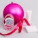 New Year's set for creativity. Christmas ball with a handle of the hand "New Year!"