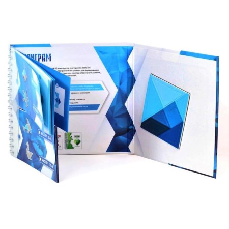 Magnetic puzzle "Tangram. Square"-2