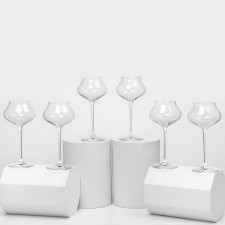 A set of glasses for the wine Macaron Fascination, 300 ml, crystal glass, 6 pcs