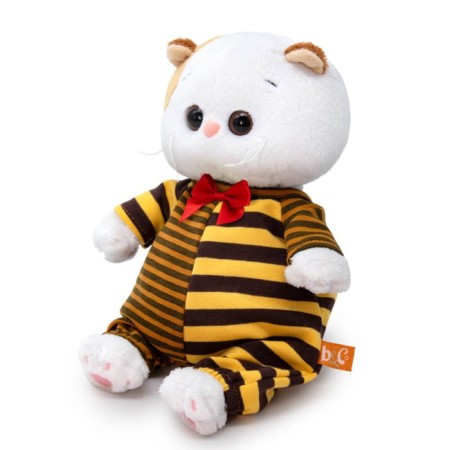 Soft toy "Lee Baby", in a striped overalls, 20 cm-1