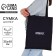 Shoper bag without fastening, black color