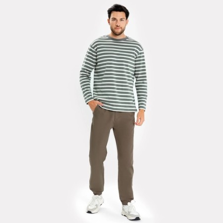 Male jumper, white/ green color, size 52 (xl)-2
