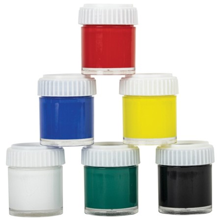 Acrylic paint, set of 6 colors x 22 ml, Brauberg Art Debut, 192297-1