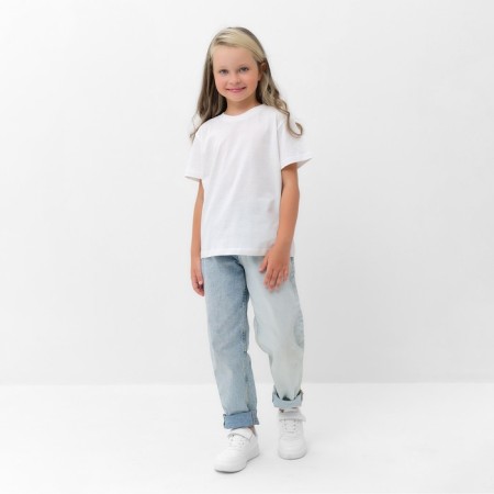 T -shirt Children's KAFTAN "BASIC Line", height 110, white-1