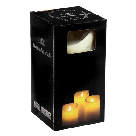 Candle LED "Romance", burns yellow-4