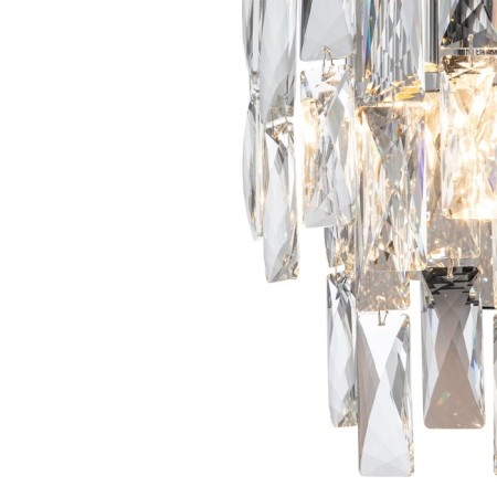 Bra Indigo, 12029/2W Chrome. 2x40W, E14, 220x130x300 mm, transparent color-2