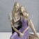 Polystone souvenir "Romantic couple on a brick hedge" 23.5x14.5x8 cm