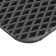 EVA carriers of car, universal, m (low-commandment), without edging, black, set